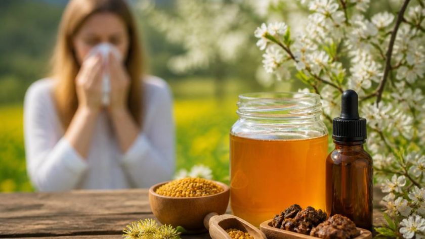 Apithérapie et allergies saisonnières : comment le miel, la propolis et le pollen peuvent aider à mieux vivre le printemps